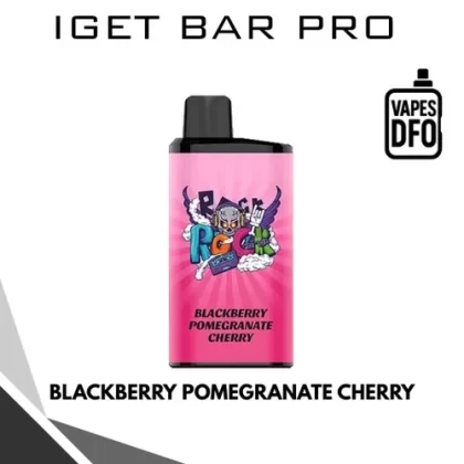 Blackberry Pomegranate Cherry – IGET BAR PRO - IGET / Medium