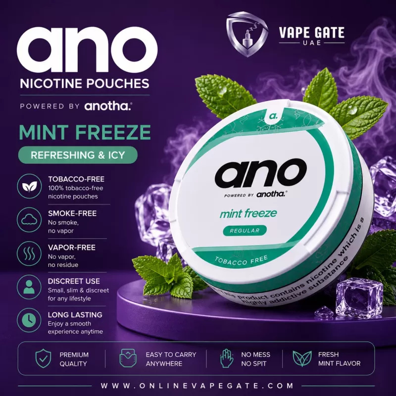 ANO NICOTINE POUCHES - Blue Ice / 12 mg