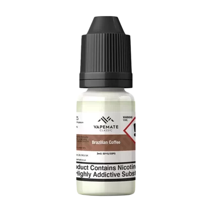 Vapemate Classic Brazilian Coffee 10ml - 50VG / 50PG / 18mg - Ecigwizard
