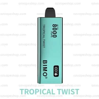 BIMO 8000 Puffs- TROPICAL TWIST - Ozvapeone (D1C1AD)
