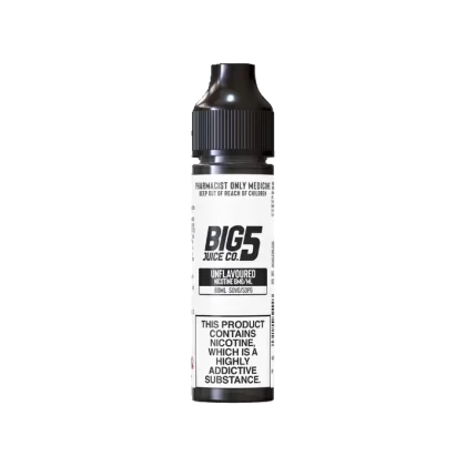 Big 5 Unflavoured Freebase (1 x 60ml)
