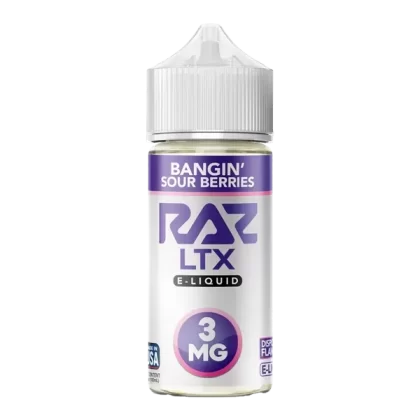 Bangin Sour Berries RAZ X Pod Juice 100ml LTX Edition