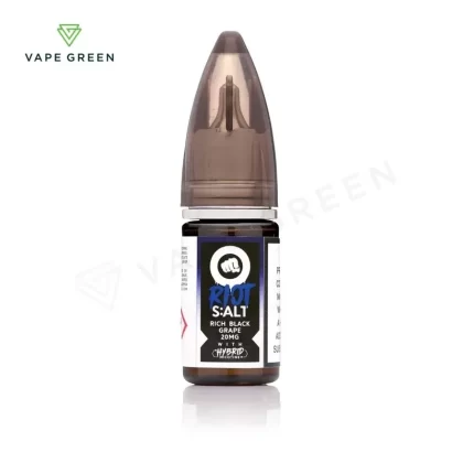 Rich Black Grape Hybrid Nic Salt E-Liquid by Riot Squad Black Edition