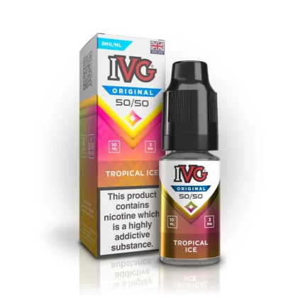IVG Original 50/50 Tropical Ice - 10 Pack - 12mg