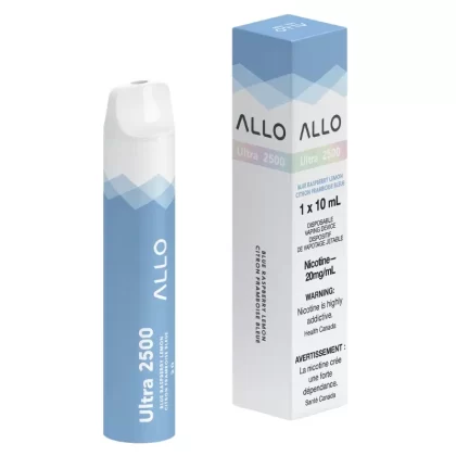 Allo Ultra 2500 Blue Raspberry Lemon Disposable