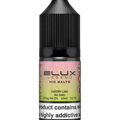 Elux Legend Cherry Lime Nic Salt Vape Juice - 10mg