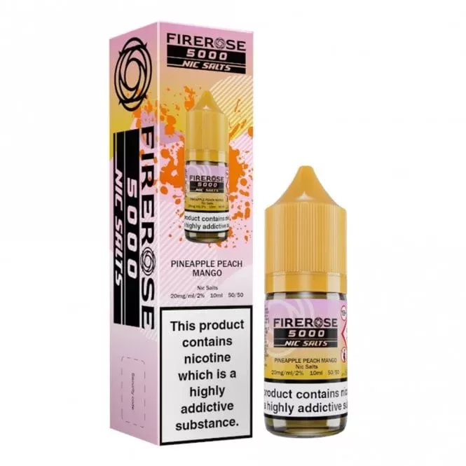 ELUX Firerose 5000 Pineapple Peach Mango Nic Salt E Liquid (10ml)
