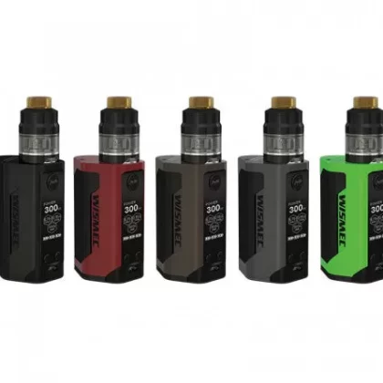 WISMEC RX GEN3 300W TC Kit with GNOME Tank (4ML) - Mint Green