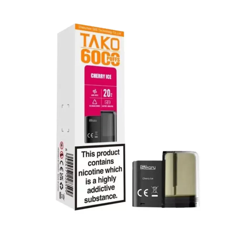 SKE Sikary TAKO SP6000 Prefilled Pods - Triple Mango - Image 2