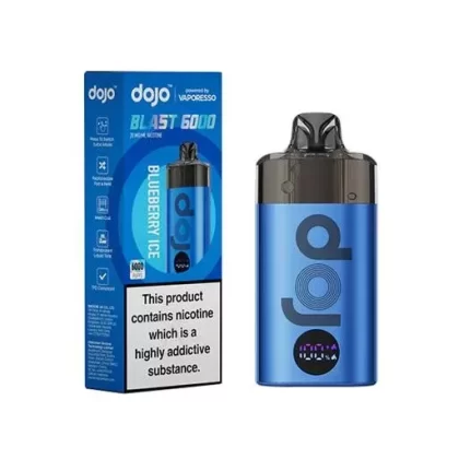 Vaporesso Dojo Blast 6000 Prefilled Pod Vape KitBlueberry Ice 20mg kit