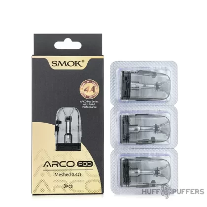 Smok Arco Pods - Resistance#Meshed 0.4 ohm>Meshed 0.6 ohm>Meshed 0.8 ohm>Meshed 1.1 ohm