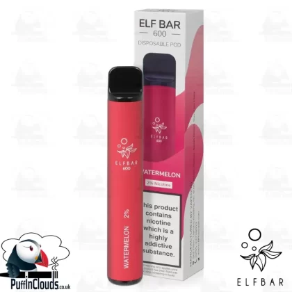 Watermelon ELFBAR 600 Disposable Pod