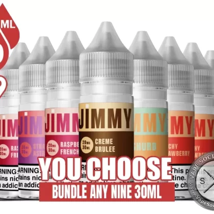 Jimmy The Juice Man Salts Bundle 9x30ml (270ml)