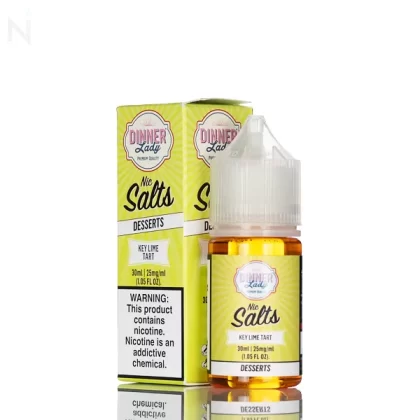 Dinner Lady Salt - Key Lime Tart - 30ml - 25mg