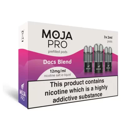 MOJA Pro Refill Pods - Docs Blend (x3) - 12mg (1.2%)