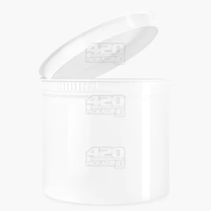 Child Resistant | Opaque White Pop Top PCR Bottles | 90dr – 28g – 64 Count