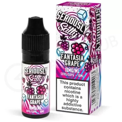 Fantasia Grape Nic Salt E-Liquid by Seriously Fusionz - Ecigpremium