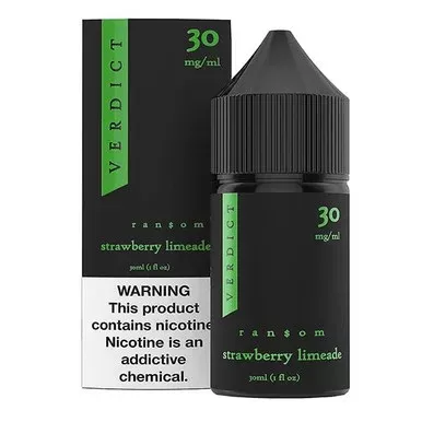 Ransom – Strawberry Limeade by Verdict Salt Series E-Liquid 30mL