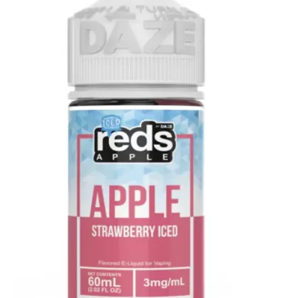 REDS APPLE STRAWBERRY ICED E-JUICE - Vape Product, Vape Product