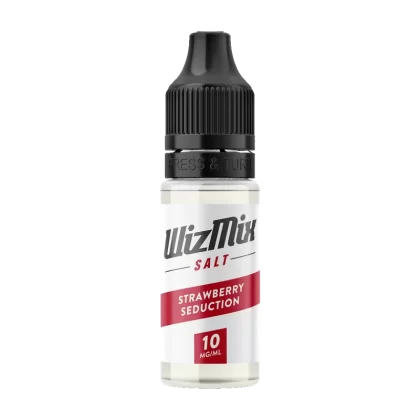 Wizmix Salt Strawberry Seduction - 10ml - Vape Product, Vape Product