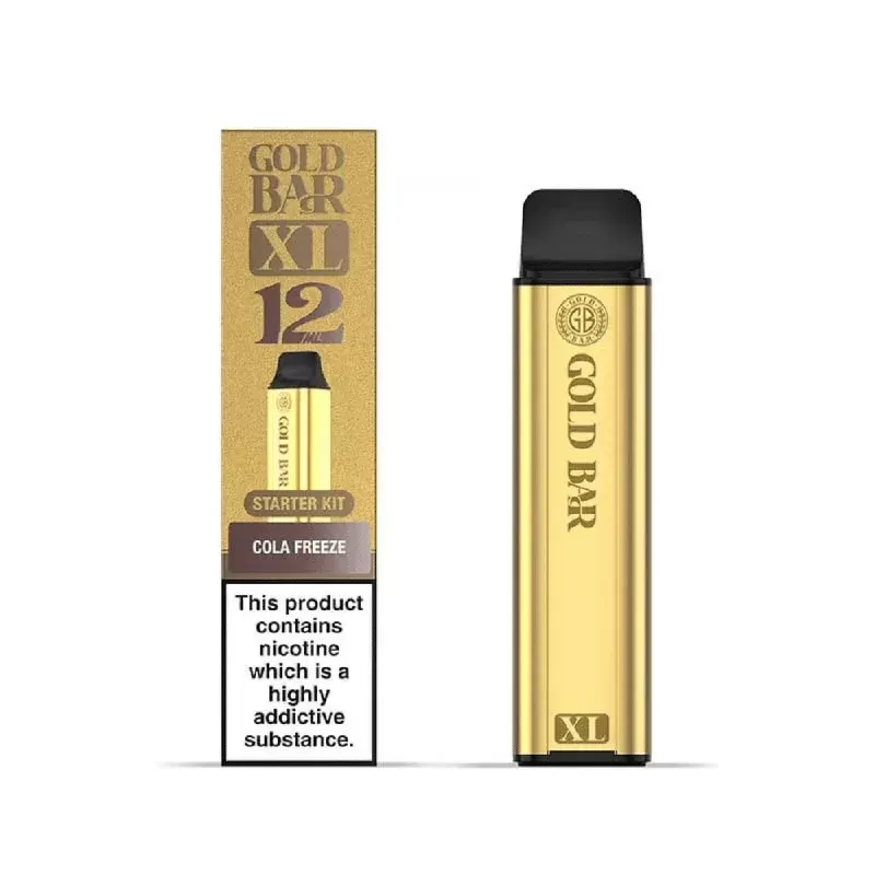 Gold Bar XL Prefilled Pod Kit Cola Freeze