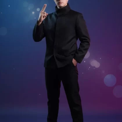 Six Eyes Infinity Sorcerer Gojo Satoru Cosplay Costume - Special Grade Uniform
