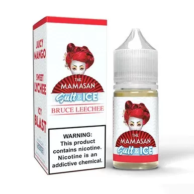 Bruce Leechee Ice (Mango Lychee Ice) The Mamasan Salts 30mL