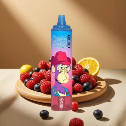 RandM Fumot Tornado 15000 Puffs Mesh Coil Disposable Vape Mixed Berry
