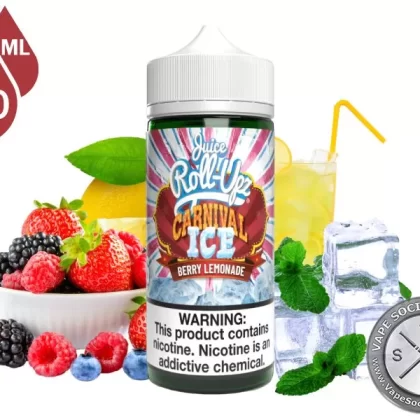 Berry Lemonade Ice by Juice Roll Upz Carnival 100ml