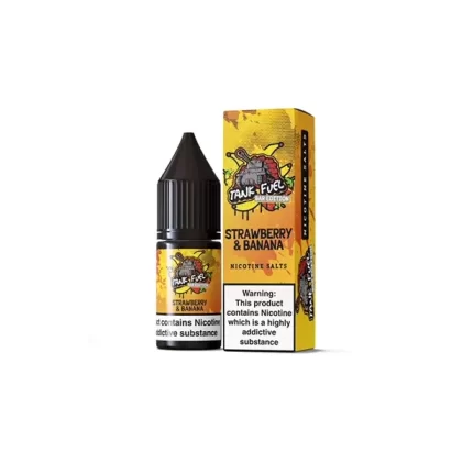 Tank Fuel Bar Edition Nic Salt 20 mg 10 ml – Sanftes Dampferlebnis - Geschmack#Erdbeere & Banane>Wassermelonen-Eis>Blaubeer-Eis>Blaue Razz-Limonade>Pfirsich-Eis>Traubeneis