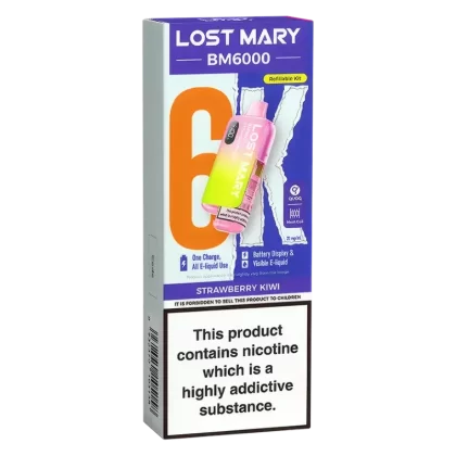 Lost Mary BM6000 Strawberry Kiwi Prefilled Pod Kit