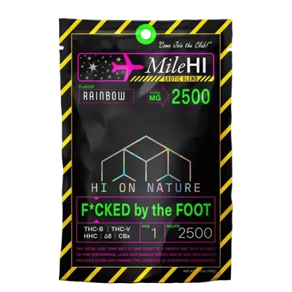 Hi On Nature 2500mg MILE HI F*CKED BY THE FOOT – RAINBOW - Vape Store