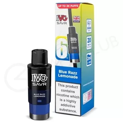 Blue Razz Lemonade IVG Savr Refill Pack - Ecigpremium