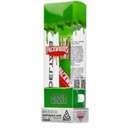 Packwoods – Delta 8 Vape – Packwoods x FLO Cartridge – Apple Mintz – 1100mg