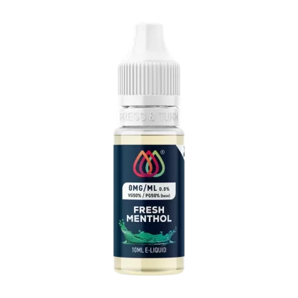 Fresh Menthol by Aquavape - 10ml - 0mg - Vape Product (F8D44F)