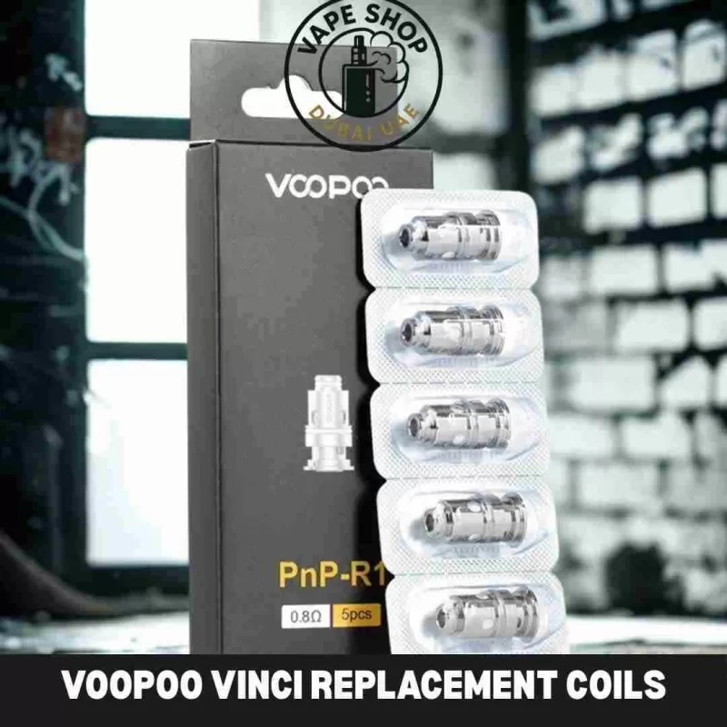 VOOPOO VINCI REPLACEMENT COILS - PnP R2-1.0 OHM, PnP-M2 0.6 Ohm