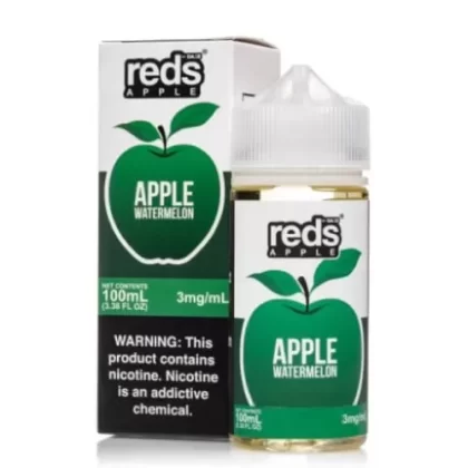 7 Daze Reds Apple Watermelon 100ml Vape Juice - Eightvape