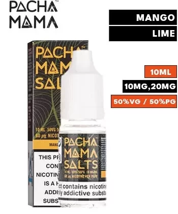 Mango Lime Nic Salt eLiquid by Pacha Mama - 20mg / 10ml