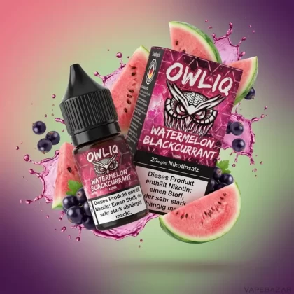 Owliq Liquid – Watermelon Blackcurrant - Vapebazar