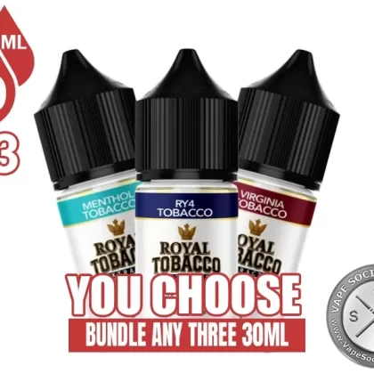 Royal Tobacco Salts Bundle 3x30ml (90ml)