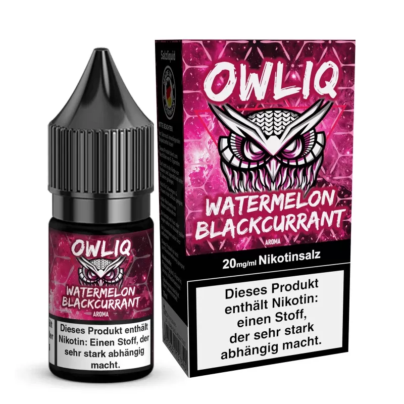 Owliq Liquid – Watermelon Blackcurrant - Vapebazar - Image 3
