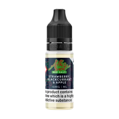 Strawberry, Blackcurrant & Apple Nic Salt by Alka Mist 10ml - 10mg - Vape Product