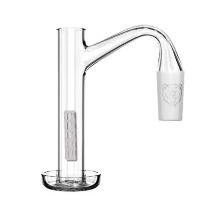 Bear Quartz Lowrider Tower Set - Size#10mm Male 90 Degree>14mm Male 90 Degree (148BB2)