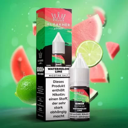 Al Fakher Liquid – Watermelon Lime - 20mg/ml