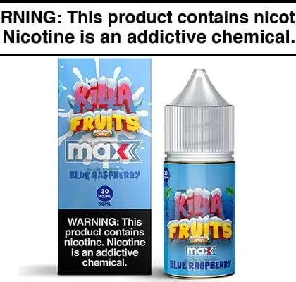 BLUE RASPBERRY ICE BY KILLA FRUITS SALT 30ML - Vapejuice