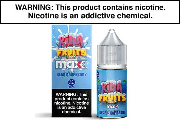 BLUE RASPBERRY ICE BY KILLA FRUITS SALT 30ML - Vapejuice