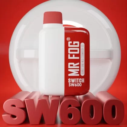 MR FOG SWITCH SW600 Disposable Vape – Bubble Gang Wild Strawberry Ice