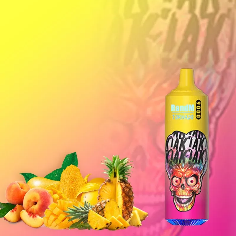 Fumot RandM Tornado T9000 Puffs Peach Mango Pineapple
