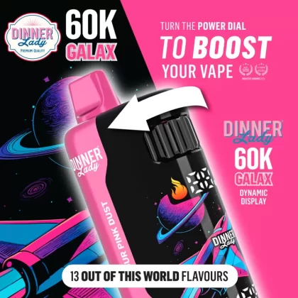Dinner Lady GALAX 60K Disposable Device - 60,000 Puffs - Ultimate Melon