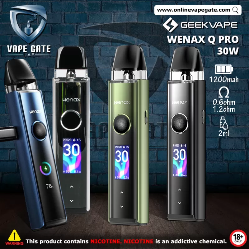 GEEKVAPE WENAX Q PRO 30W POD KIT - Twilight Red